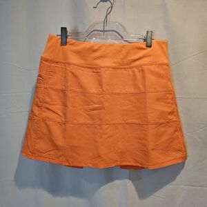 Amazon Women's Orange A-Line Skirt